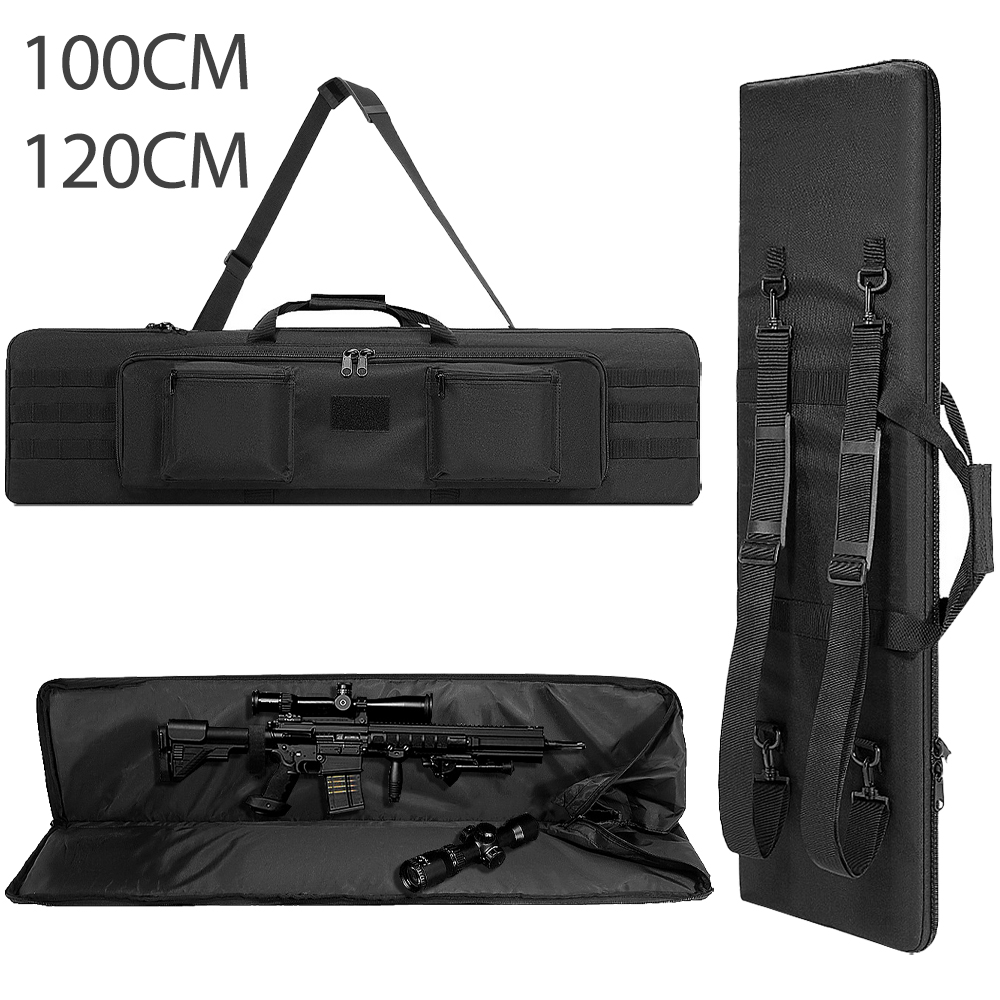 Hunting Outdoor Stores - 100～120cm対応 ガンバッグ ライフルケース バックパック 長銃キャリー ハンドバッグ