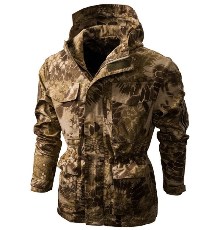 Outdoor Hunting Coat - メンズスポーツハイキングジャケットコート、卸売クラシックアウトドアハンティングカモフラージュタクティカルウィンタージャケット