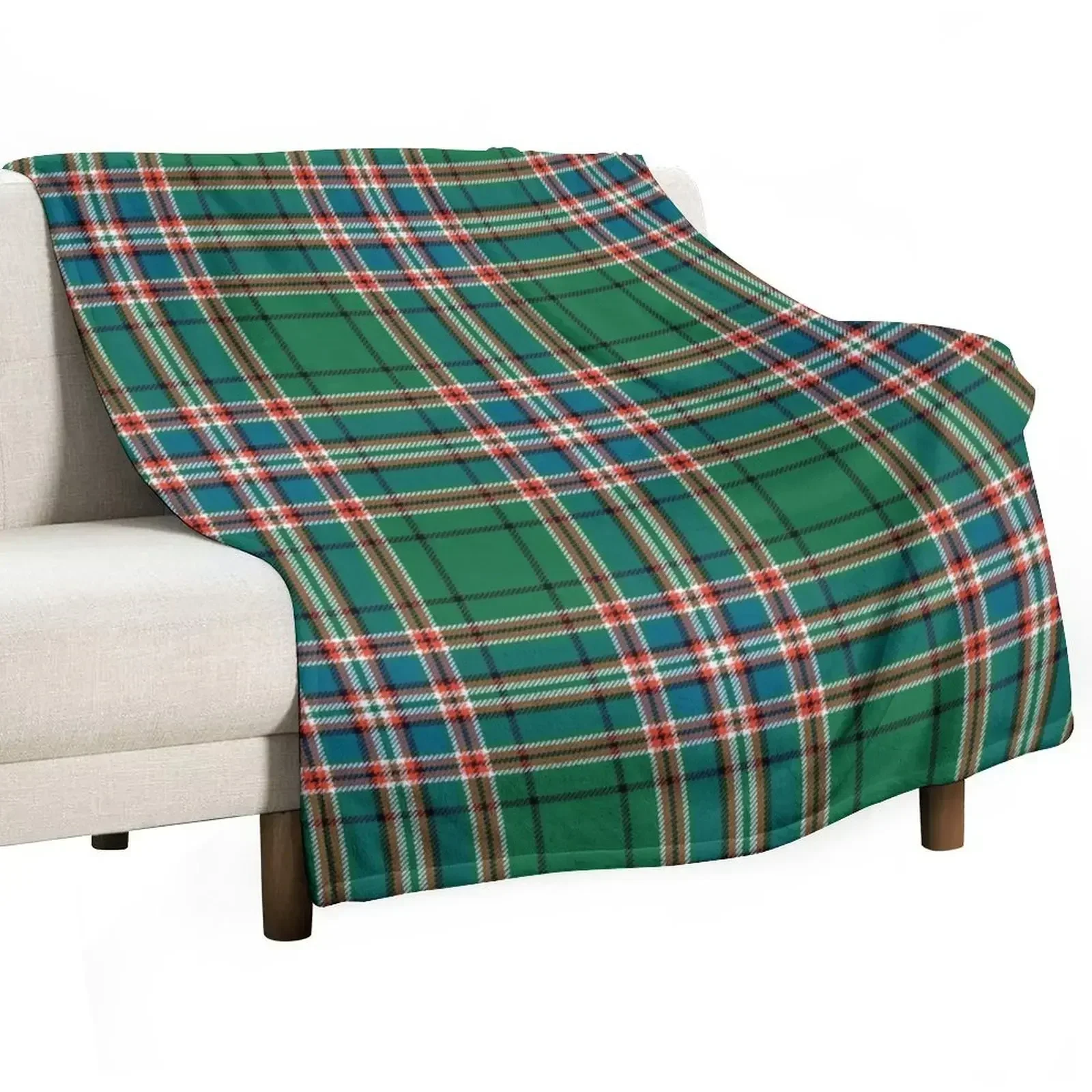 Outdoor Hunting Blanket - マクファーレン ハンティング アンティーク タータンチェック スローブランケット 軽量で暖かいブランケット