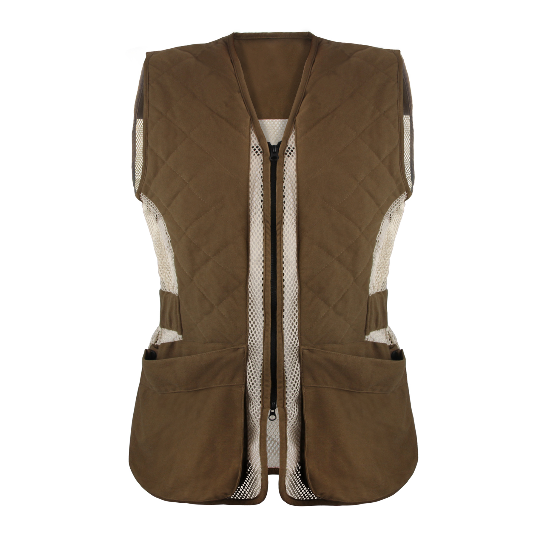 Outdoor Hunting Coat - GUGULUZA アウトドアハンティングベスト 多ポケットタクティカルベスト 通気性メッシュ セキュリティトレーニングジャケット ハンティング、釣り、ハイキング用