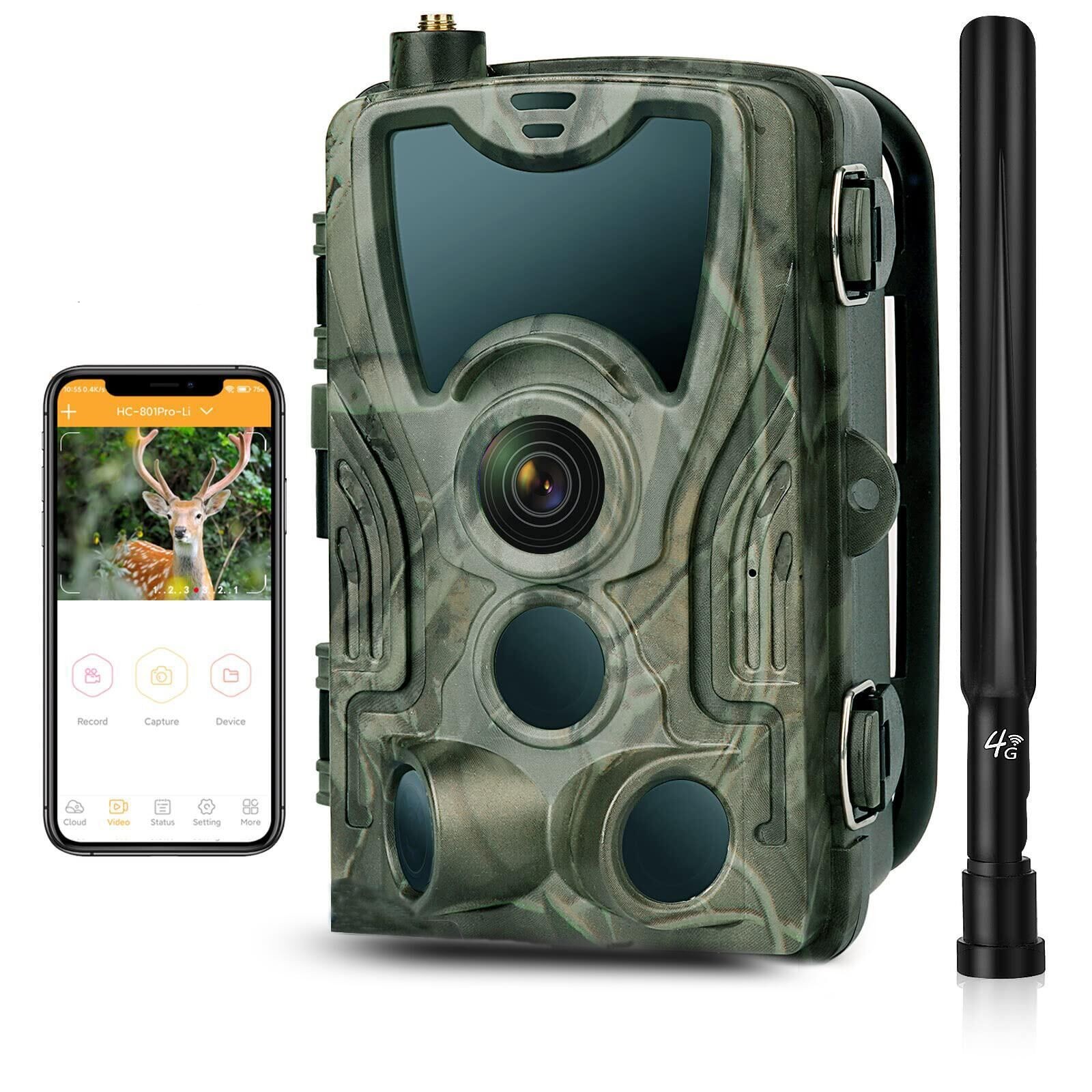 Outdoor Hunting Pictures - 屋外ハンティングカメラ,4k画像,高品質の4Gサポート,ビデオ監視,機器,HC-801pro