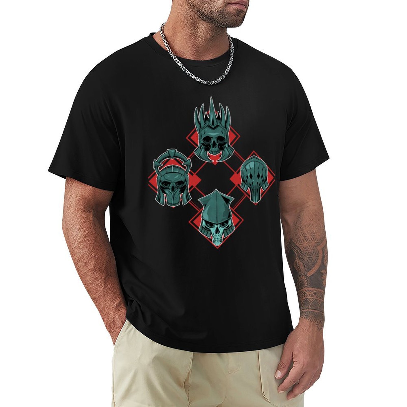 Wildman Hunting & Outdoor Photos - ワイルドハントTシャツ 快適なベーシッククルーネックTシャツ