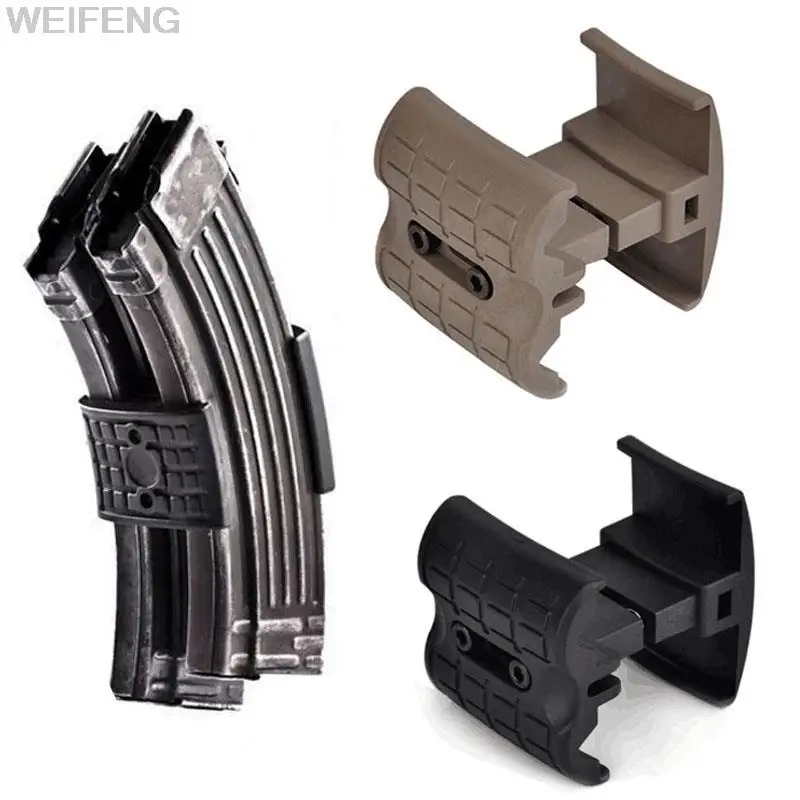 Hunting Outdoor Stores - 戦術的なデュアルマガジンパラレルクランプ AK47 AK74 シリーズライフルマグカプラーリンクコネクタ狩猟アクセサリー