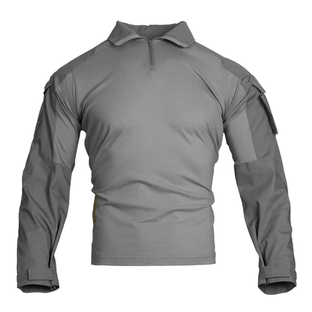 Outdoor Hunting T Shirts - EMERSONGEAR 戦術 E3 コンバットシャツメンズ Tシャツトップス長袖エアガン狩猟トレーニング屋外ハイキングスポーツ WG