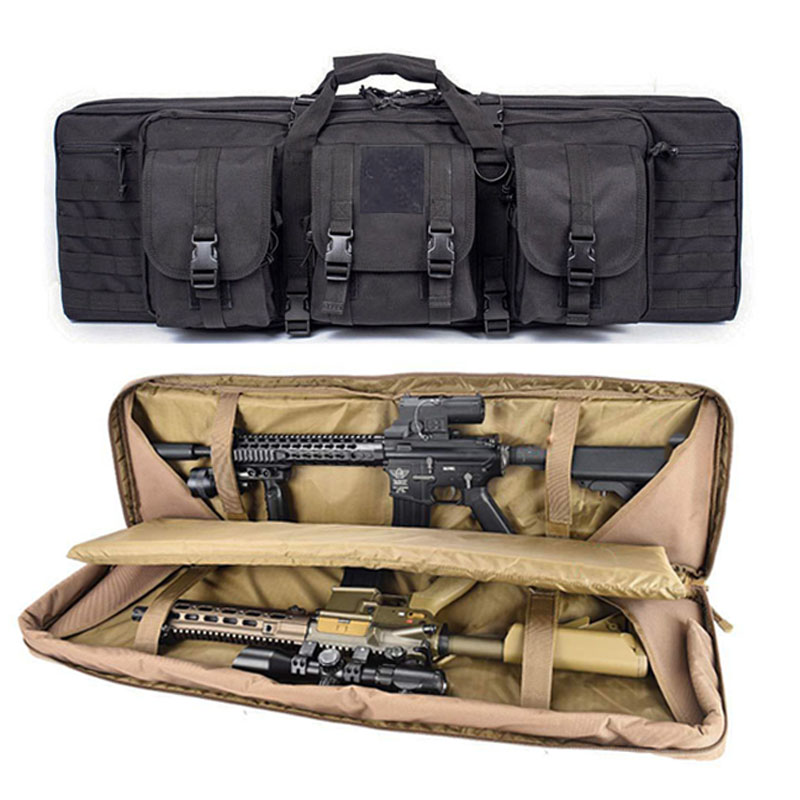 Hunting Outdoor Stores - 戦術的な 36 ''90 センチメートルダブルライフルバッグケース M4 Ak47