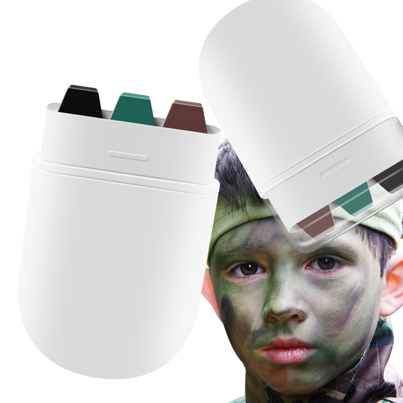 新しい迷彩フェイスペイントスティック、ハンティングギア、迷彩 - Camo Face Paint のレビューと価格