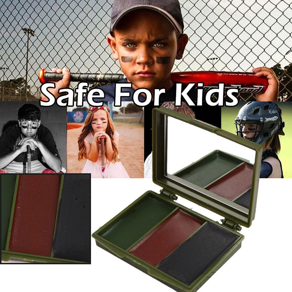 1個入り アーミーファン向け CSシューティング用フェイスペ - Camo Face Paint のレビューと価格