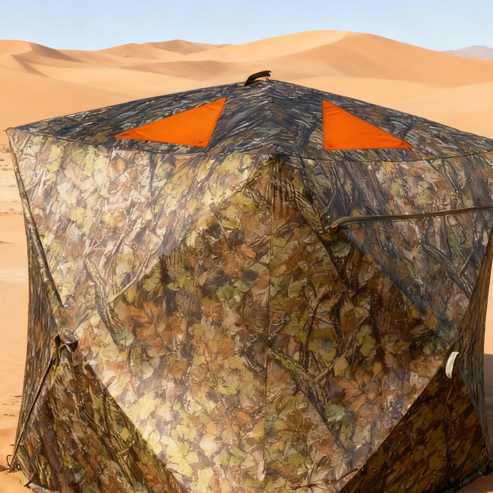 ハンティングブラインドオレンジマーカー磁気ハンティングアクセ - Outdoor Hunting Blinds のレビューと価格