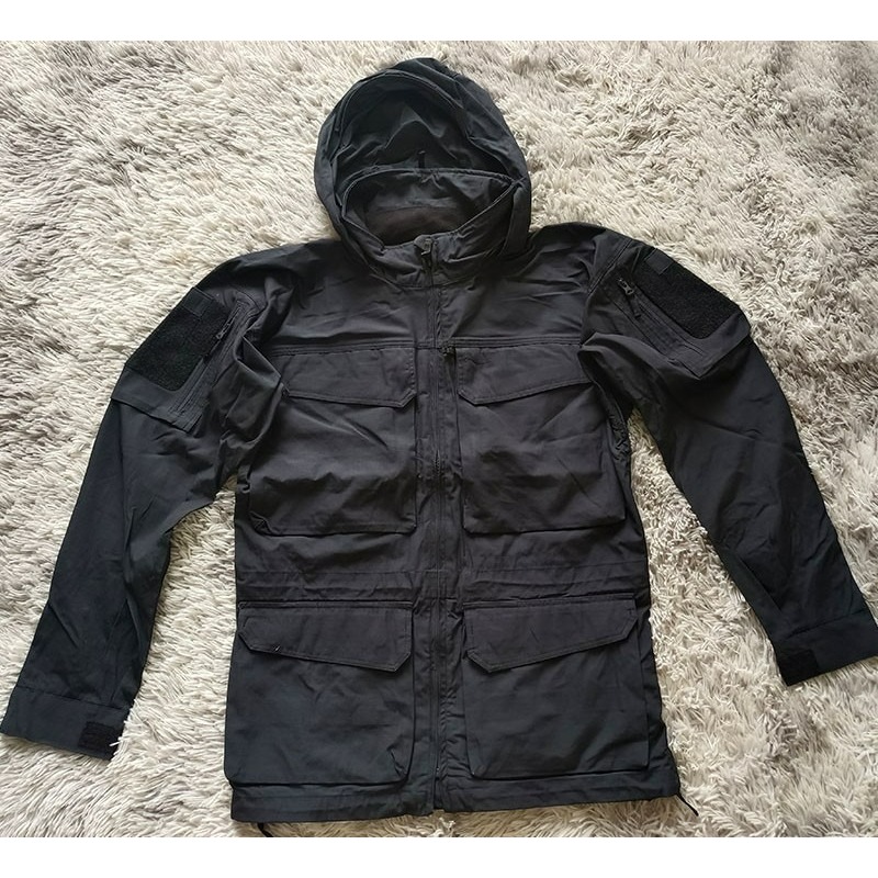 メンズタクティカルジャケットルーズカジュアルマルチポケットア - Outdoor Hunting Coat のレビューと価格