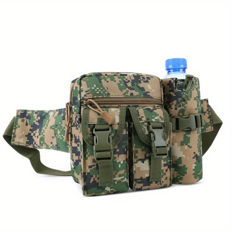 1Pc 戦術的な男性ウエストパックナイロンハイキングウォータ - Outdoor Hunting Bag のレビューと価格