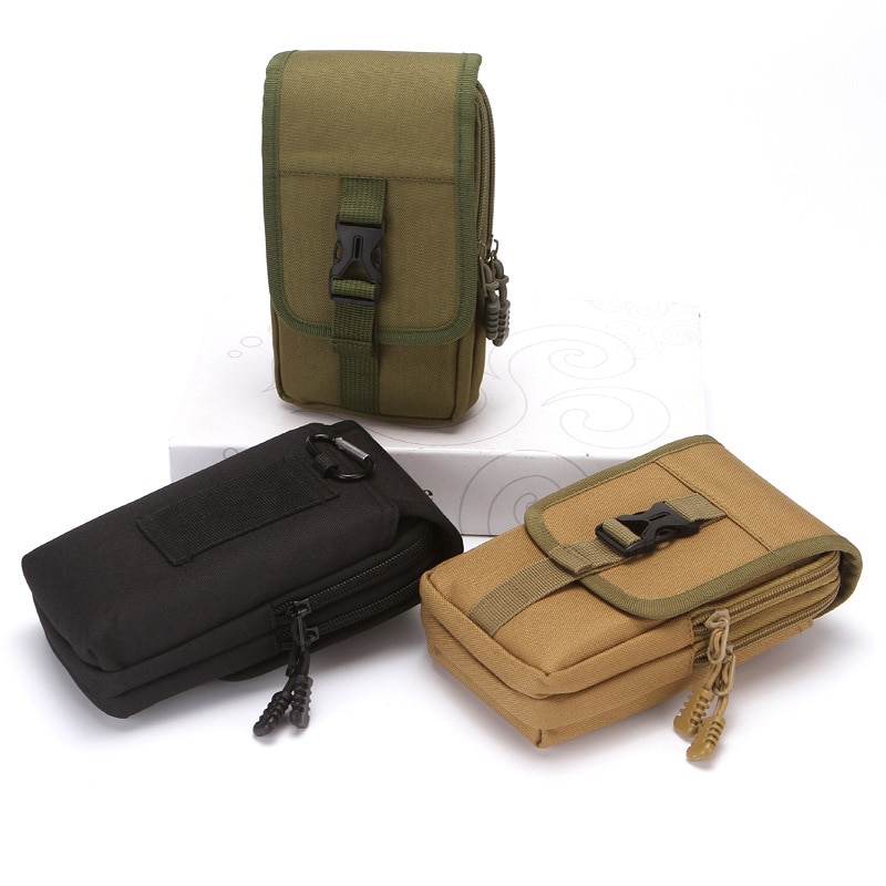EDCモールバッグ財布ダブルレイヤー屋外防水ミリタリーウエス - Outdoor Hunting Bag のレビューと価格