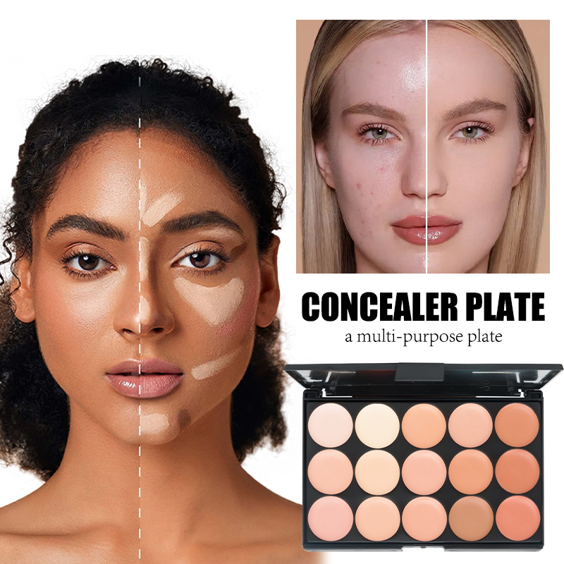 15色フェイスコンシーラー カモフラージュクリーム コンター - Camo Face Paint のレビューと価格