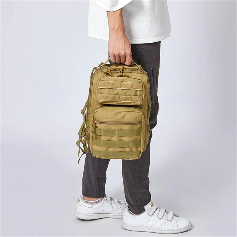 大容量メンズバッグ戦術チェストバッグ狩猟釣りハンドバッグキャ - Outdoor Hunting Bag のレビューと価格
