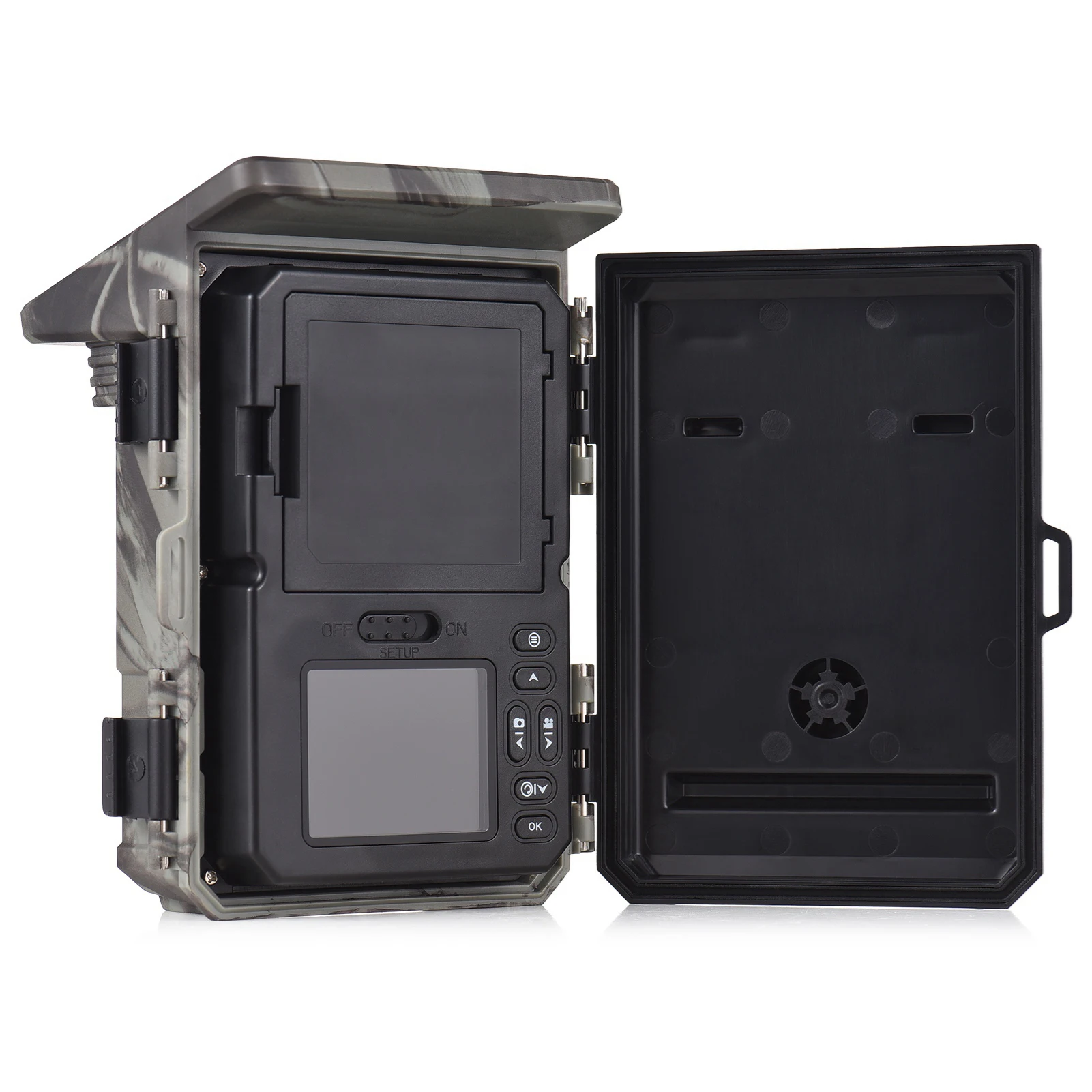 屋外ソーラートレイルカメラ太陽光発電狩猟カメラ4Kビデオ50 - Outdoor Hunting Pictures のレビューと価格