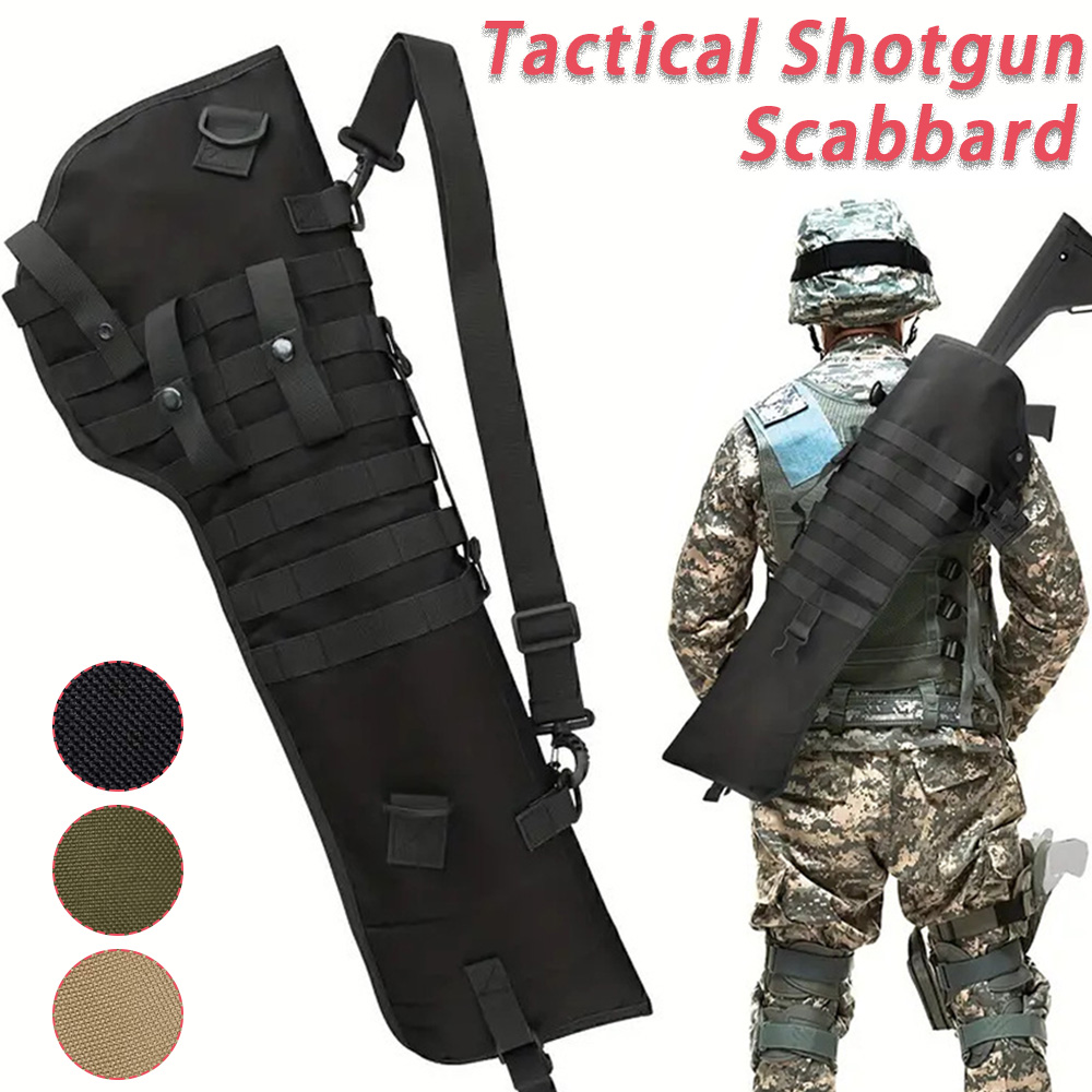 タクティカルライフル鞘パッド入りショットガンホルスター＆オー - Hunting Outdoor Stores のレビューと価格