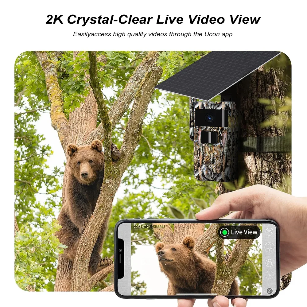 PEGATAH 4G ソーラーパワートレイルカメラ 2K 動 - Outdoor Hunting Pictures のレビューと価格