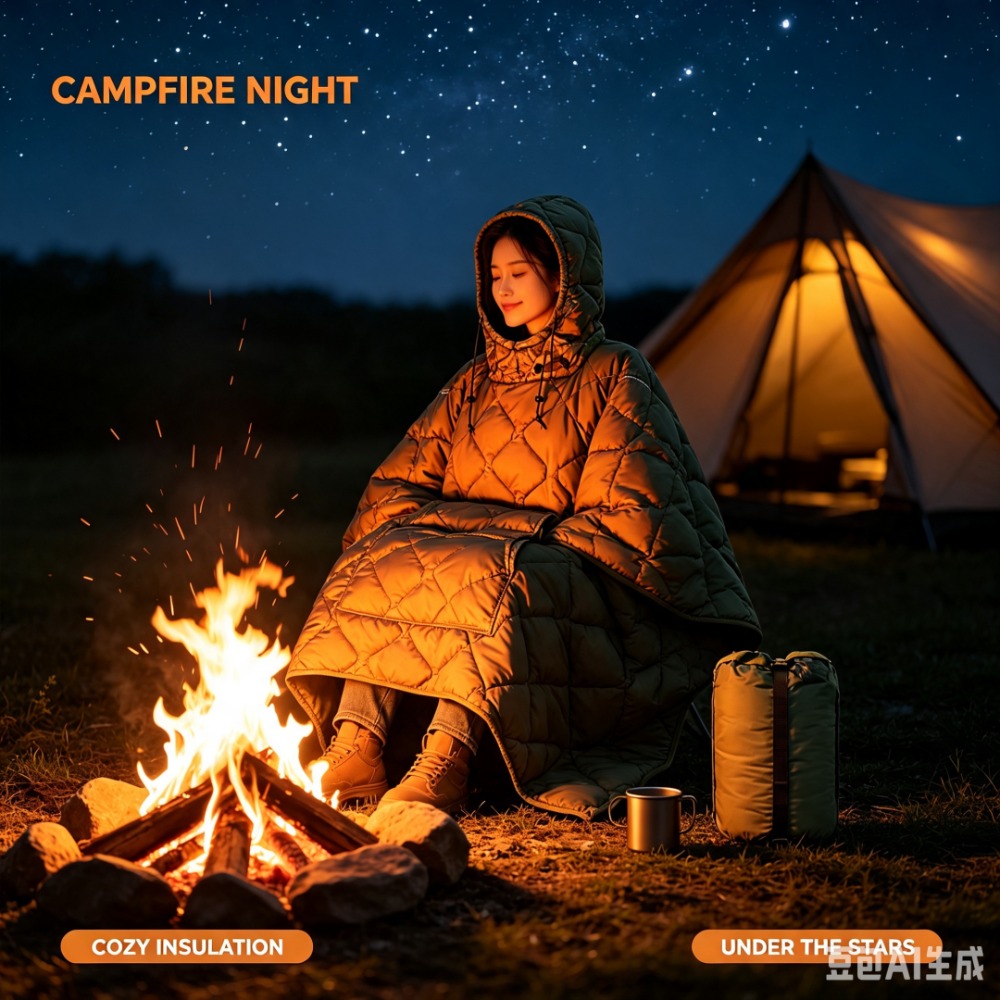 迷彩ブランケット防水断熱ポンチョ冬用暖かいライナー屋外キャン - Outdoor Hunting Blanket のレビューと価格