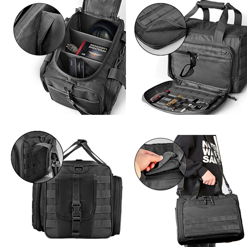 戦術銃用レンジバッグ モールシステム ピストルケース 収納ポ - Hunting Outdoor Stores のレビューと価格