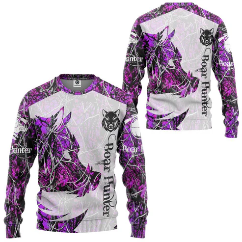 迷彩狩猟動物イノシシメンズ Tシャツ 3D プリントスポーツ - Wildman Hunting & Outdoor Photos のレビューと価格