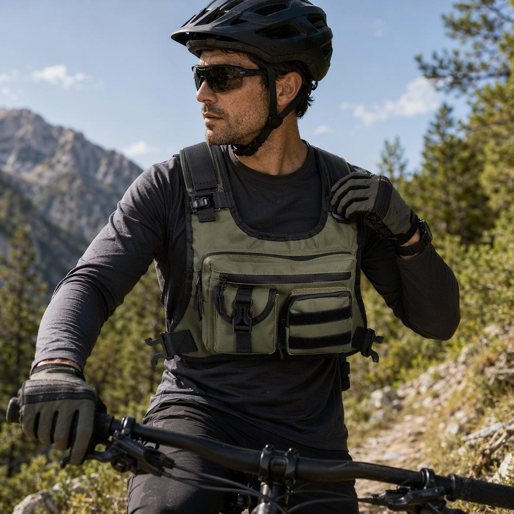 マルチポケットアウトドアタクティカルベスト通気性メッシュチェ - Outdoor Hunting Bag のレビューと価格