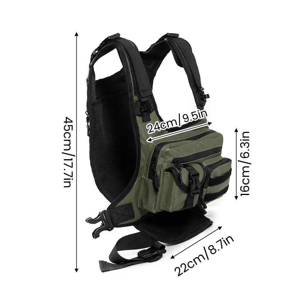 マルチポケットアウトドアタクティカルベスト通気性メッシュチェ - Outdoor Hunting Bag のレビューと価格