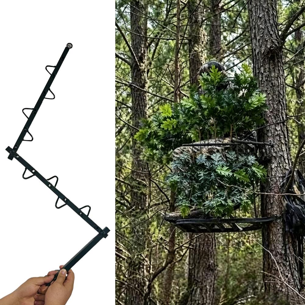 折りたたみ式ハンティングカモフラージュ枝ホルダー、固定スパイ - Outdoor Hunting Blinds のレビューと価格