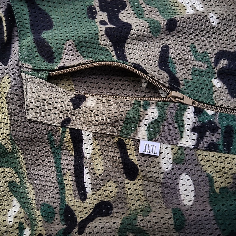 タクティカルフーディスーツ カモメッシュ ハイキングハンティ - Men'S Outdoor Hunting Jacket のレビューと価格