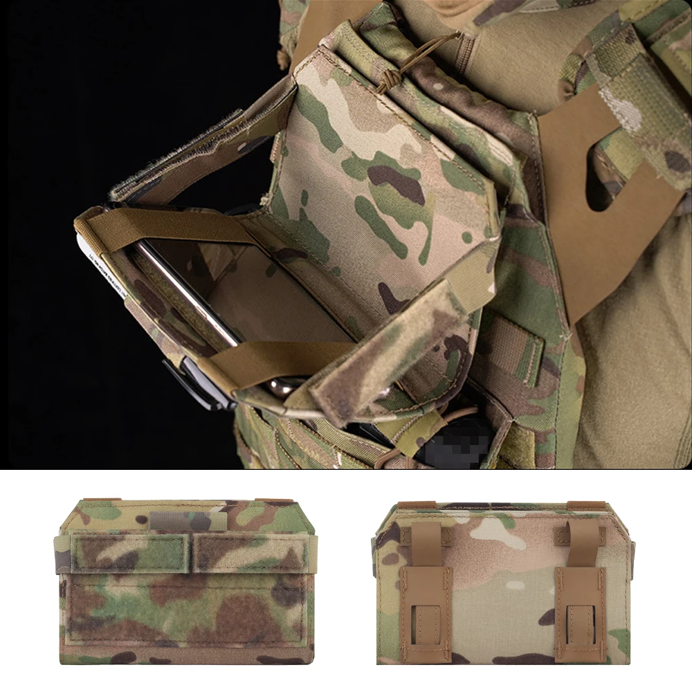 戦術的な管理者電話ポーチ MOLLE 狩猟ベストフロントパネ - Men'S Outdoor Hunting Jacket のレビューと価格