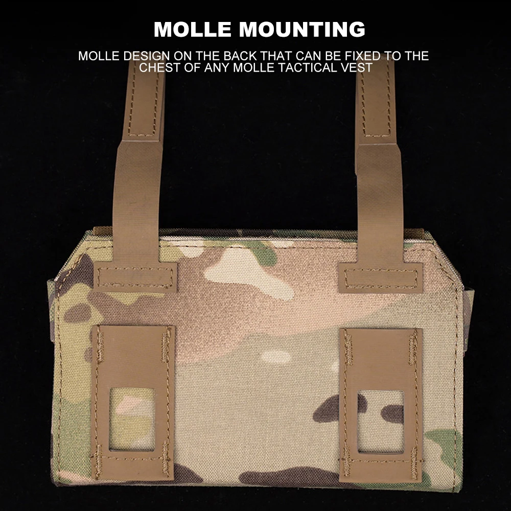 戦術的な管理者電話ポーチ MOLLE 狩猟ベストフロントパネ - Men'S Outdoor Hunting Jacket のレビューと価格
