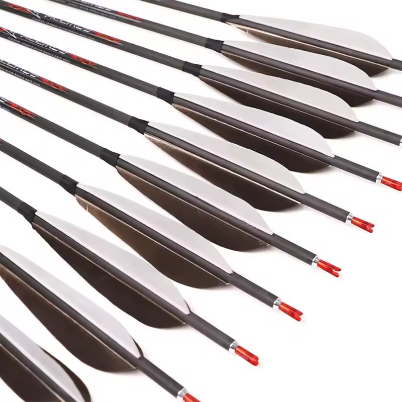 リカーブおよびコンパウンドボウハンティング用のピュアカーボン - Arrow Carbon Shaft のレビューと価格