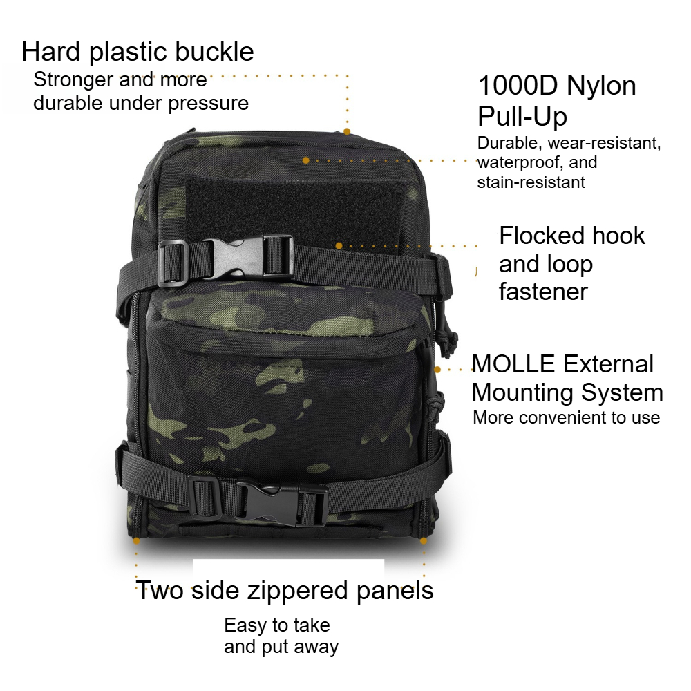 迷彩戦術スリングバッグ屋外防水クロスボディバックパックキャン - Outdoor Hunting Pictures のレビューと価格