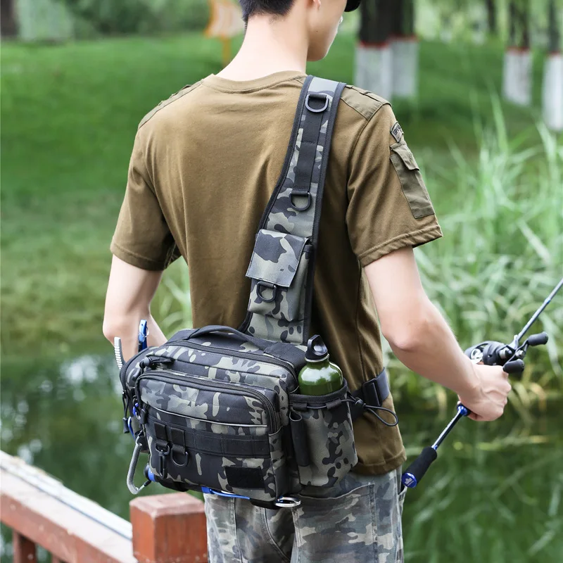 大容量の多機能ウエストバッグ,ハンティングショルダーバッグ, - Outdoor Hunting Bag のレビューと価格