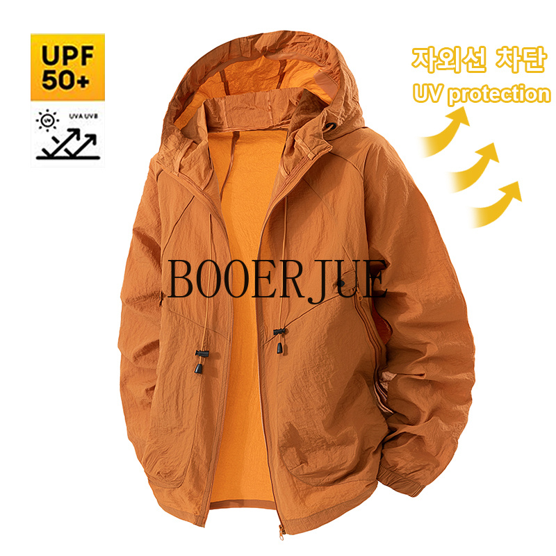 アウトドアスポーツコート抗 UV ウインドブレーカー夏メンズ - Men'S Outdoor Hunting Jacket のレビューと価格