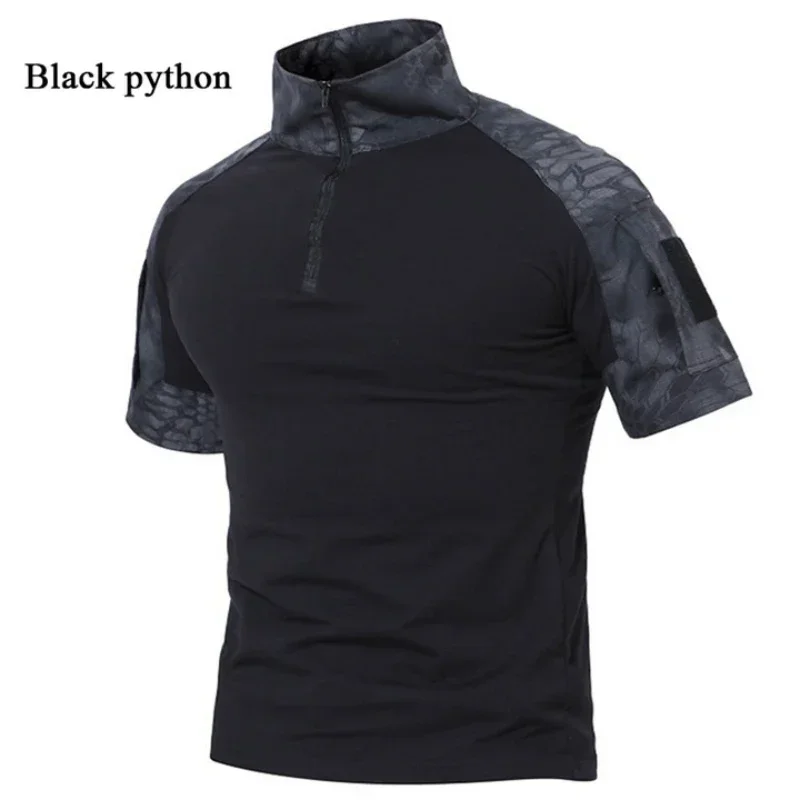 戦術的な Tシャツ男性スポーツアウトドア Tシャツ速乾性半袖 - Outdoor Hunting T Shirts のレビューと価格
