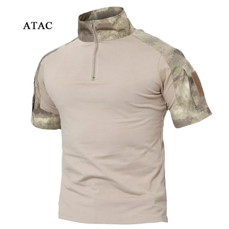 戦術的な Tシャツ男性スポーツアウトドア Tシャツ速乾性半袖 - Outdoor Hunting T Shirts のレビューと価格
