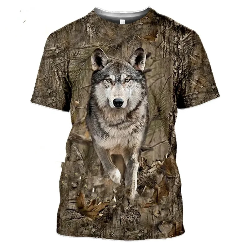 2026 迷彩狩猟動物イノシシ 3d Tシャツ夏カジュアルメ - Wildman Hunting & Outdoor Photos のレビューと価格