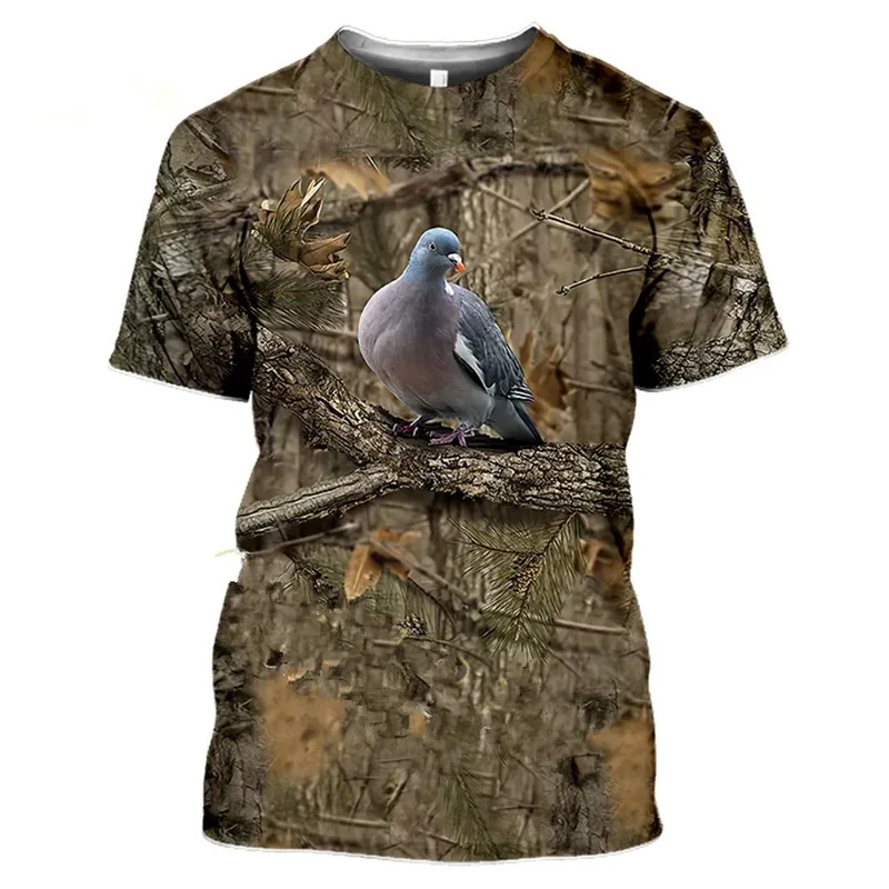 2026 迷彩狩猟動物イノシシ 3d Tシャツ夏カジュアルメ - Wildman Hunting & Outdoor Photos のレビューと価格