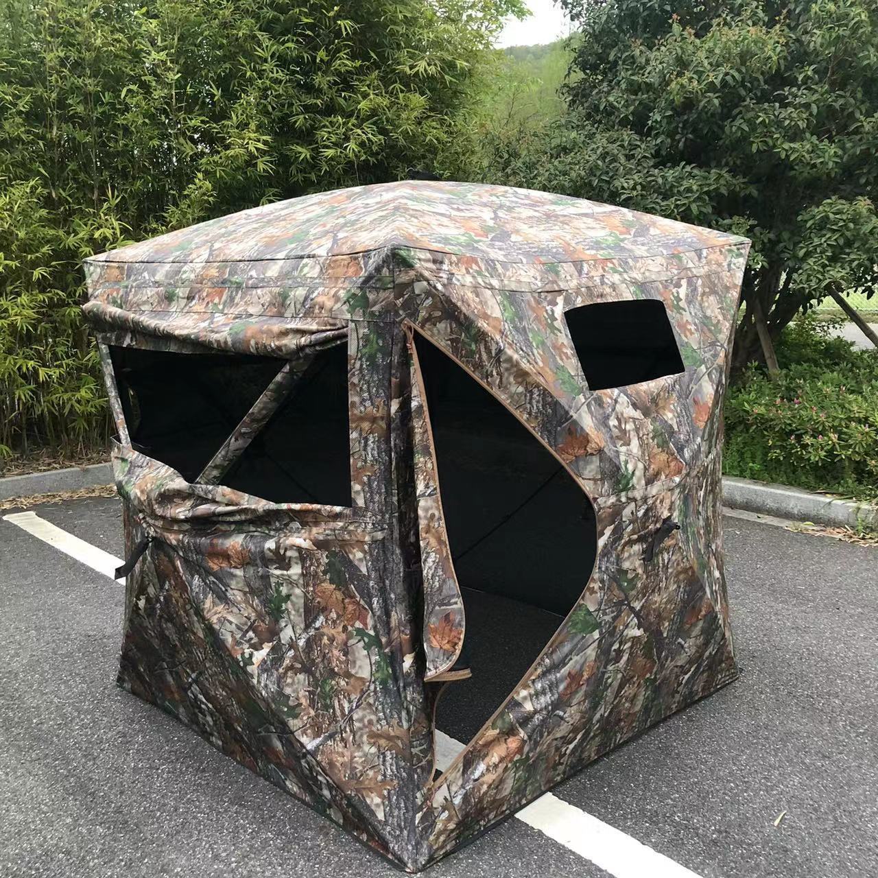高品質ポータブルオックスフォード生地屋外ハンティングギア、シ - Outdoor Hunting Blinds のレビューと価格