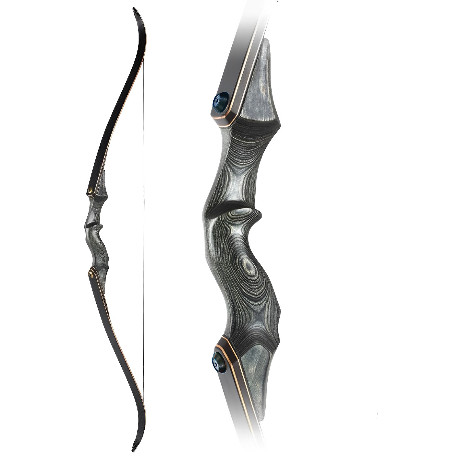ブラックハンターライトハンド再帰弓、archeryハンティン - Arrow Carbon Shaft のレビューと価格