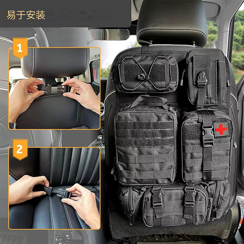 車後部座席吊り下げバッグ、戦術アクセサリーオーガナイザー、自 - Outdoor Hunting Bag のレビューと価格