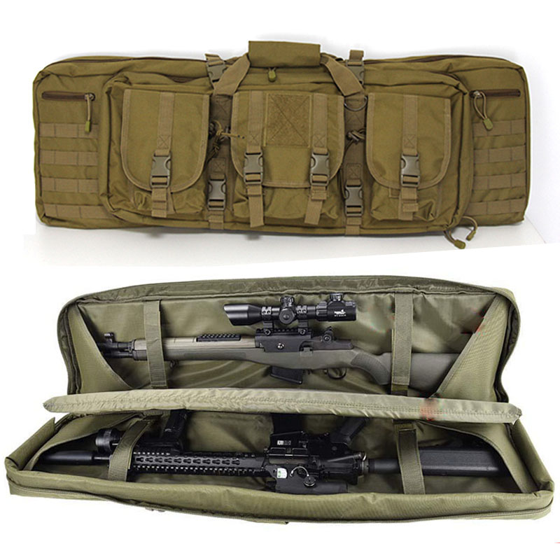 戦術的な 36 ''90 センチメートルダブルライフルバッグ - Hunting Outdoor Stores のレビューと価格