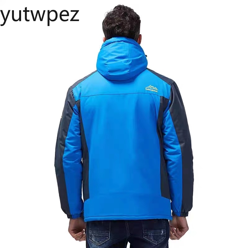 冬のジャケット男性厚く暖かい防水フード付きパーカーコート狩猟 - Outdoor Hunting Coat のレビューと価格
